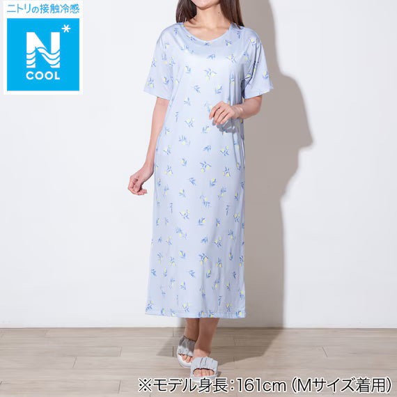 WOMENS COOL RELAXED HOUSE DRESSNEL BL M