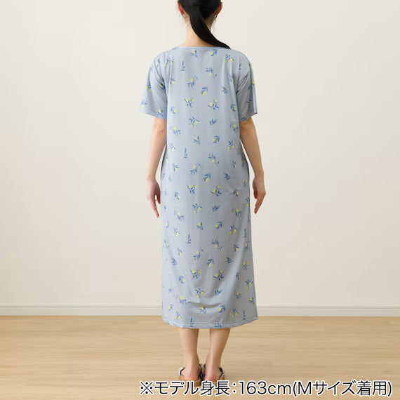 WOMENS COOL RELAXED HOUSE DRESSNEL BL L