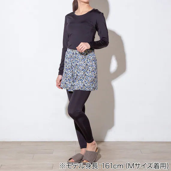 WOMENS UV CUT SUPERCOOL LONG SLEEVE SHIRT NE BK LL