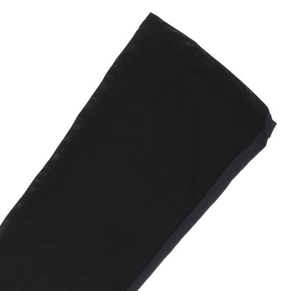 UNISEX UVCUT SUPERCOOL&MESH ARMCOVER WITH THUMBNE BK
