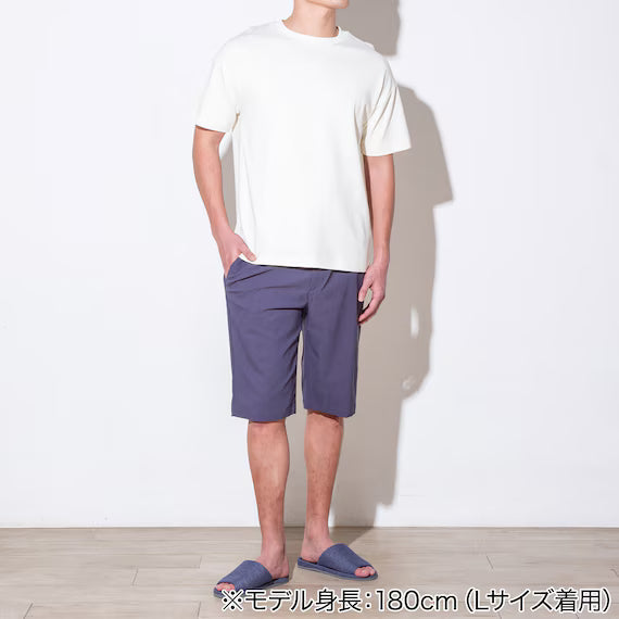 MENS COOL KNEE LENGTH SUPER STRETCH PANTS NE BL M