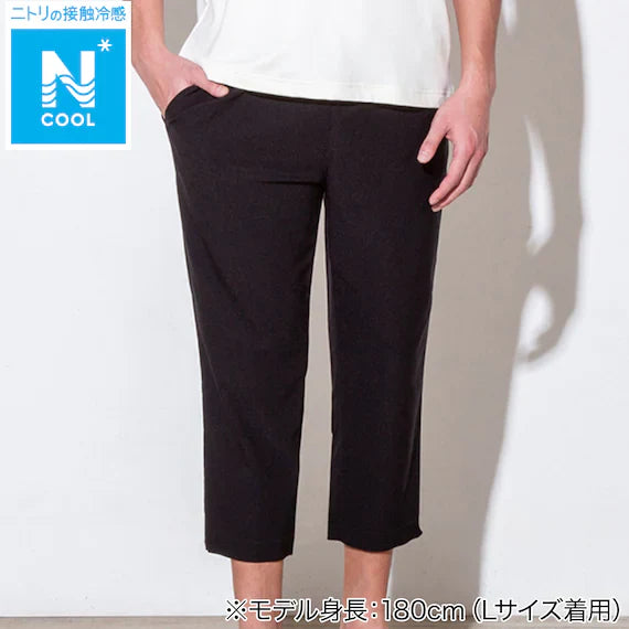 MENS COOL CROPPED LENGTH SUPER STRETCH PANTS NE BK LL