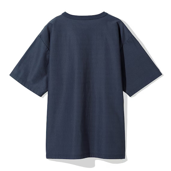 MENS COOL CUT GEORGETTE RELAX TSHIRT NE BL LL