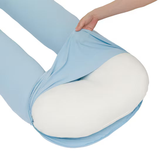 GỐI CHỮ U LÔNG MỊN P2575 XANH CỠ L