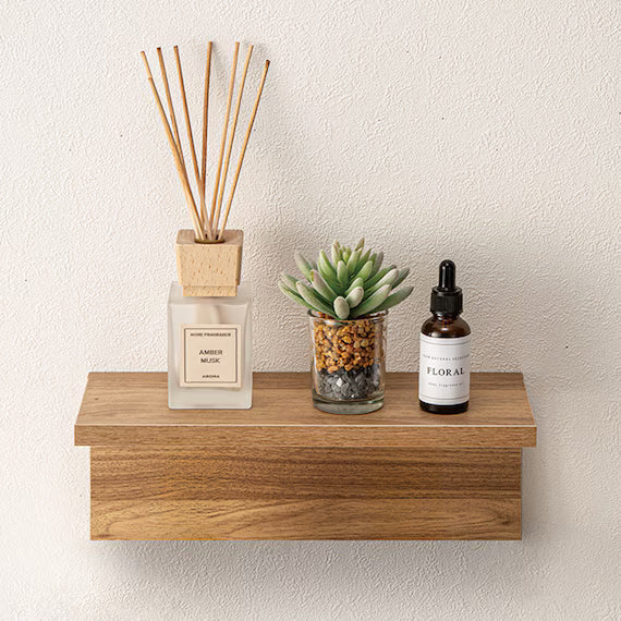 WALL SHELF HS L30 LBR