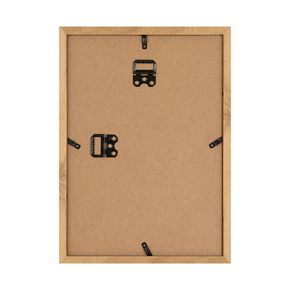 KHUNG POSTER MDF A4 MÀU NÂU NHẠT IT24