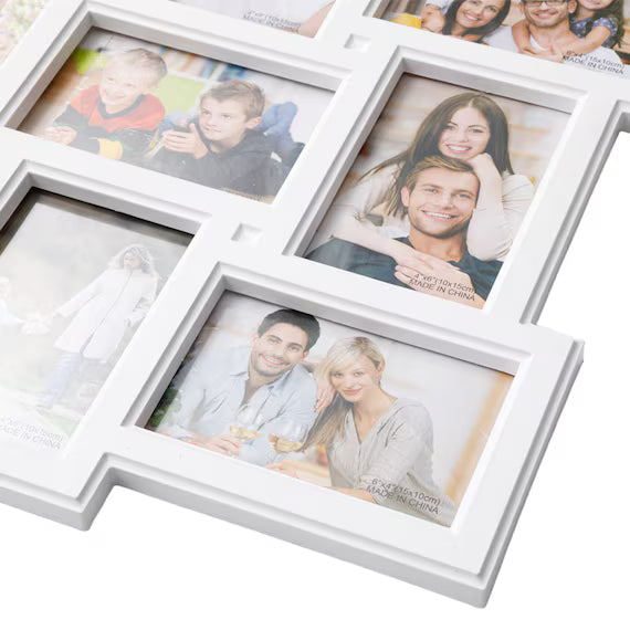 KHUNG ẢNH 9 KHUNG MÀU TRẮNG IT12