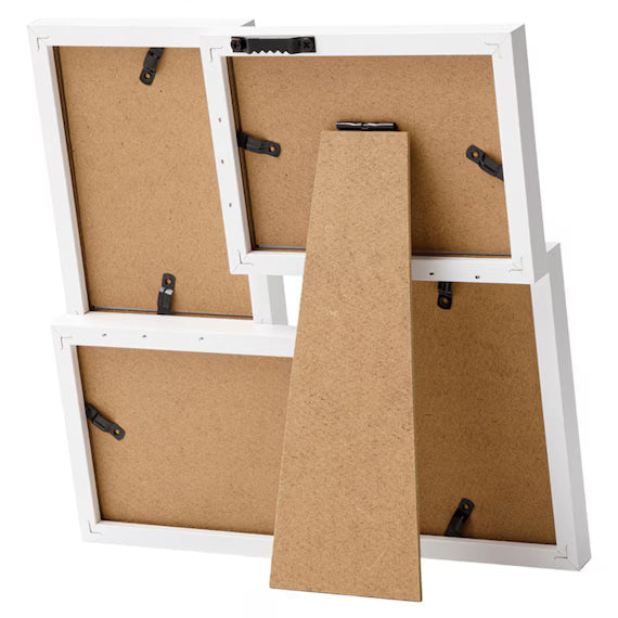 KHUNG ẢNH 4 KHUNG MÀU TRẮNG IT11