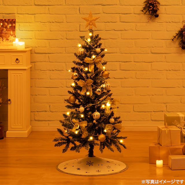 BỘ CÂY THÔNG PHỦ TUYẾT KÈM ĐỒ TRANG TRÍ NOEL 150 n4BF