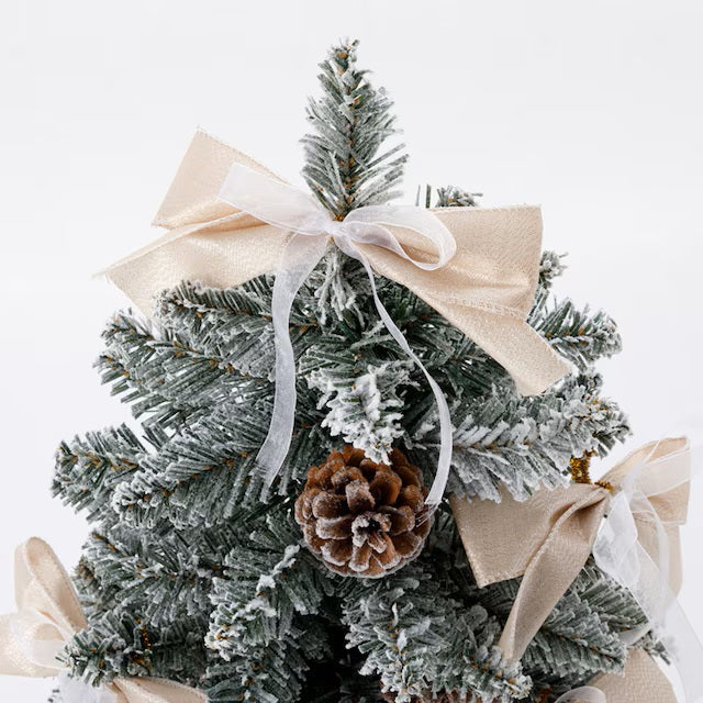 CHRISTMAS TREE TCA24-035-A SNOW GOLD n4GW