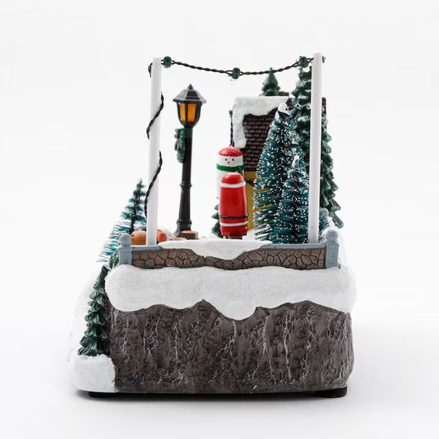 CHRISTMAS ORNAMENT LED MUSIC BOX N4GH02M