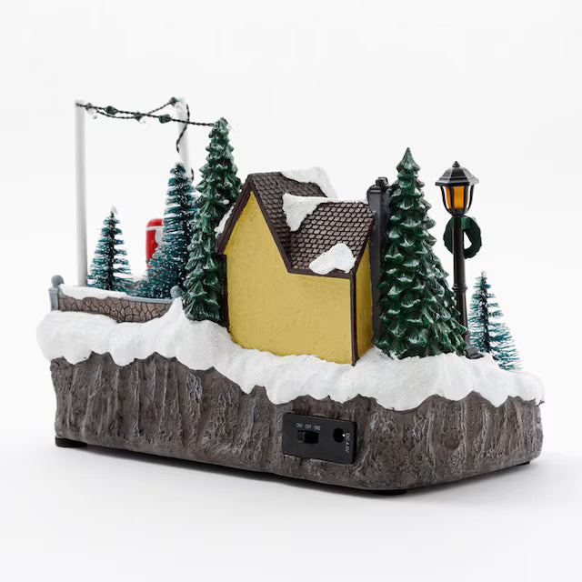 CHRISTMAS ORNAMENT LED MUSIC BOX N4GH02M