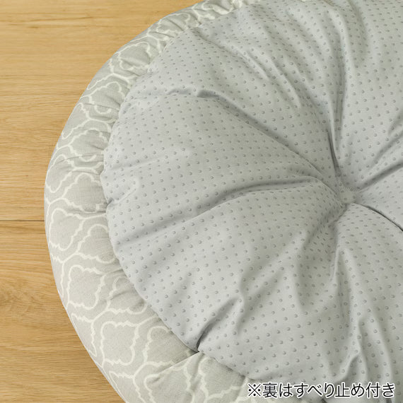 PET BED N-COOL WSP M-ROUND GY S254