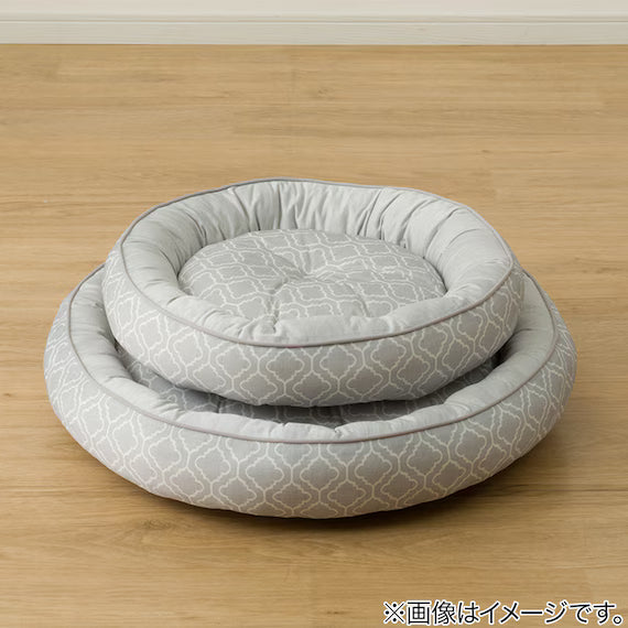 PET BED N-COOL WSP M-ROUND GY S254