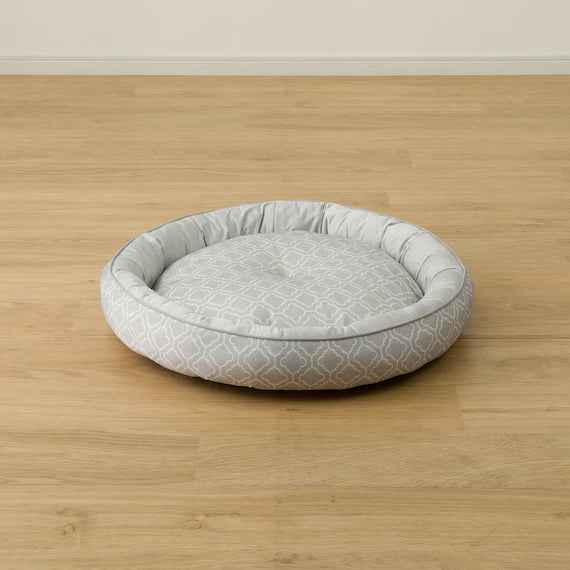 PET BED N-COOL WSP L-ROUND GY S254