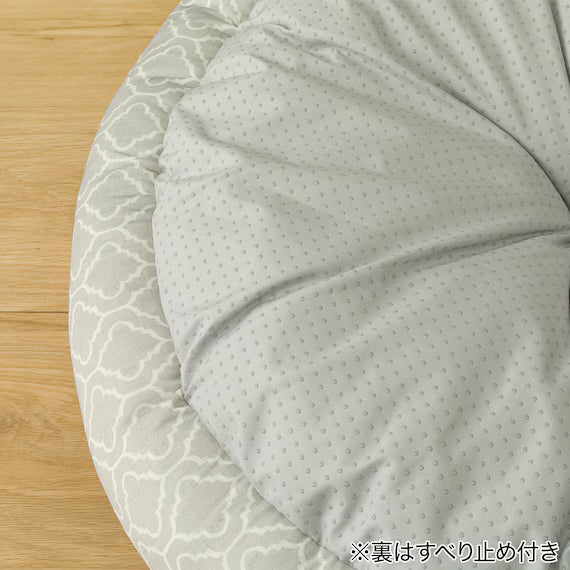 PET BED N-COOL WSP L-ROUND GY S254