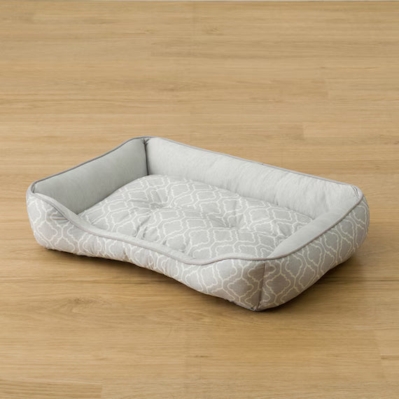 PET BED N-COOL WSP M-SQUARE GY S254
