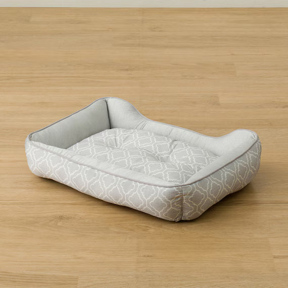 PET BED N-COOL WSP M-SQUARE GY S254