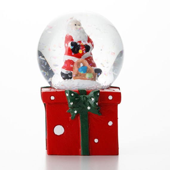 SNOW GLOBE SANTA n5GH