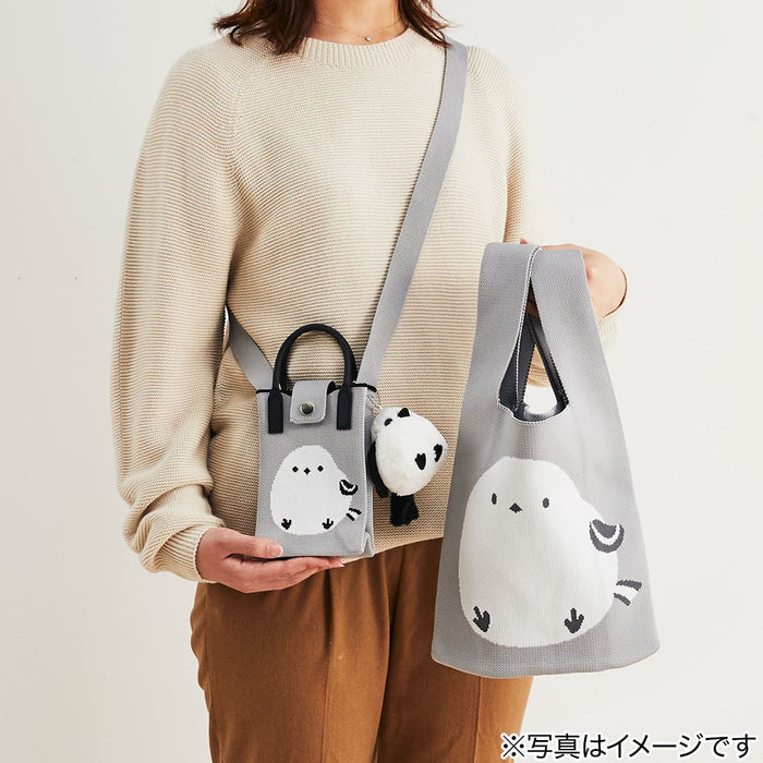 KNIT BAG SHIMAENAGA 26X46 GY