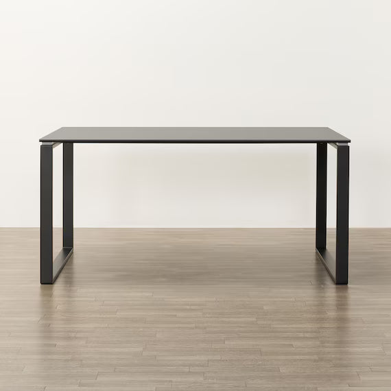 BỘ BÀN ĂN GỐM CERAL 150/90 MÀU XÁM/ĐEN