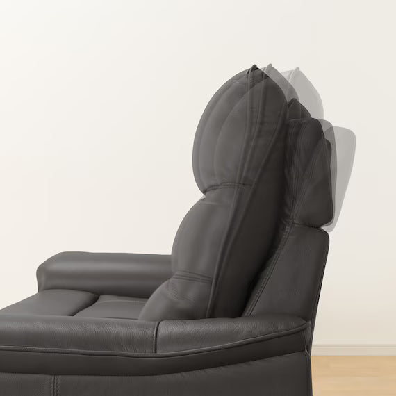 2P ELECTRIC SOFA N-BELIEVA 3 TK-LEATHER DBR