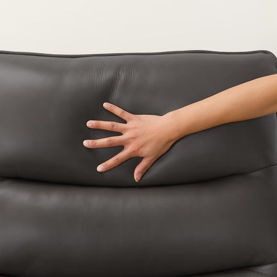 2P ELECTRIC SOFA N-BELIEVA 3 TK-LEATHER DBR