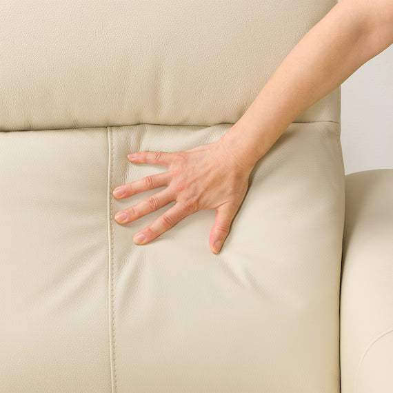 SOFA ĐIỆN 3 CHỖ KÈM BÀN UM04 MÀU KEM