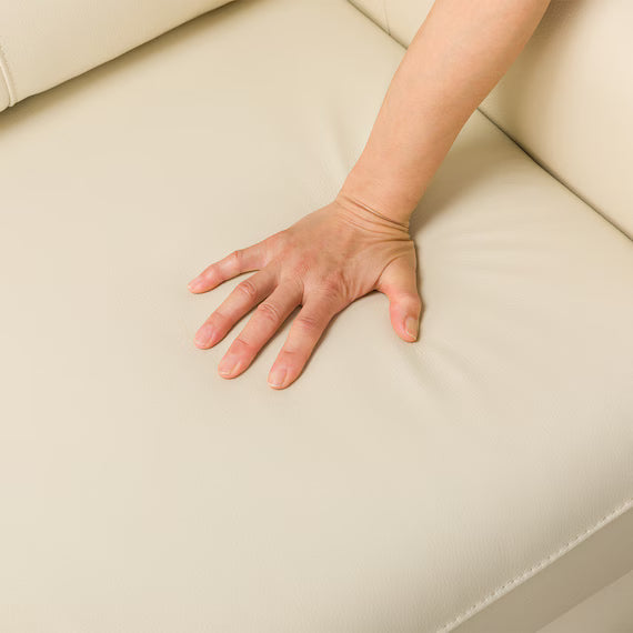 SOFA ĐIỆN 3 CHỖ KÈM BÀN UM04 MÀU KEM