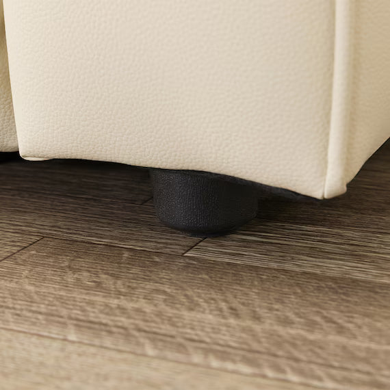 SOFA ĐIỆN 3 CHỖ KÈM BÀN UM04 MÀU KEM