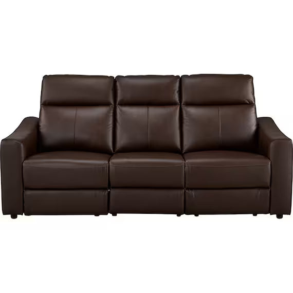 SOFA ĐIỆN 3 CHỖ KÈM BÀN UM04 MÀU NÂU ĐẬM