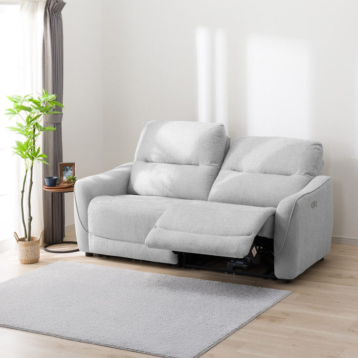 WIDE 2SEATER RECLINING SOFA HE02N LGY
