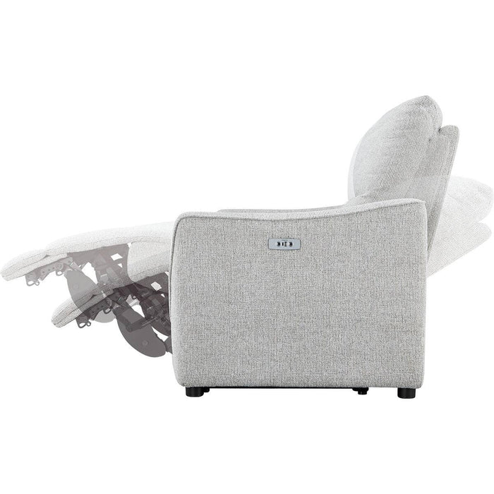WIDE 2SEATER RECLINING SOFA HE02N LGY