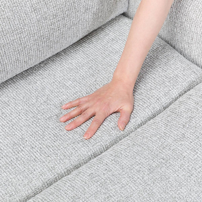 WIDE 2SEATER RECLINING SOFA HE02N LGY