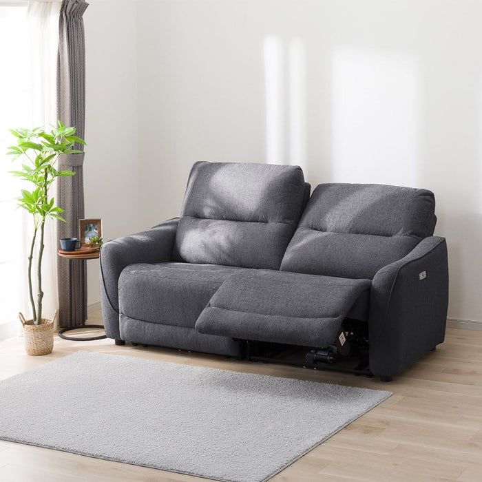 WIDE 2SEATER RECLINING SOFA HE02N DGY