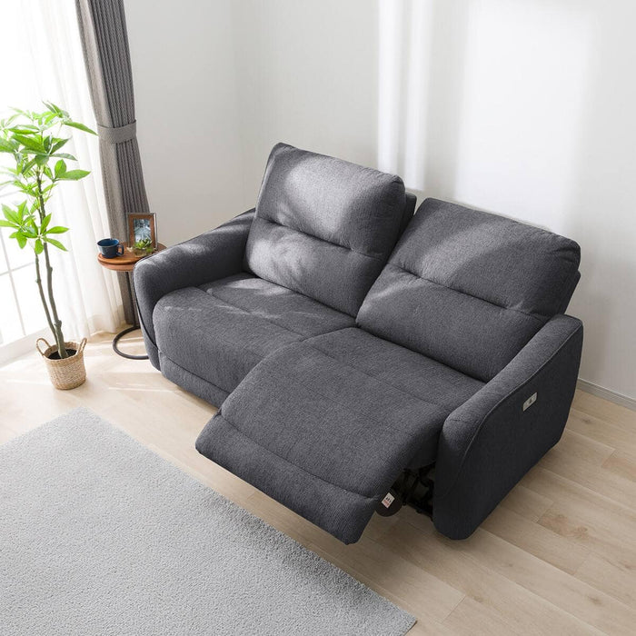 WIDE 2SEATER RECLINING SOFA HE02N DGY