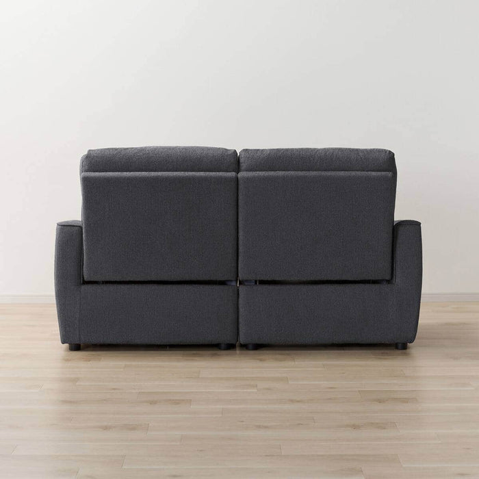 WIDE 2SEATER RECLINING SOFA HE02N DGY