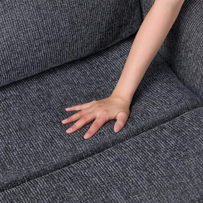 WIDE 2SEATER RECLINING SOFA HE02N DGY