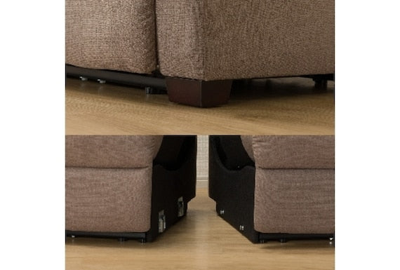 2 SEAT RECLINER SOFA N-BELIEVA MO FABRIC