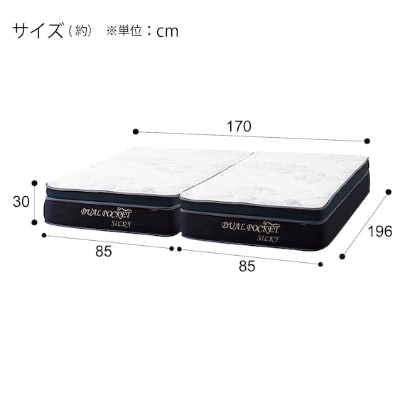 QUEEN MATTERESS DUALPOCKET-02 CR