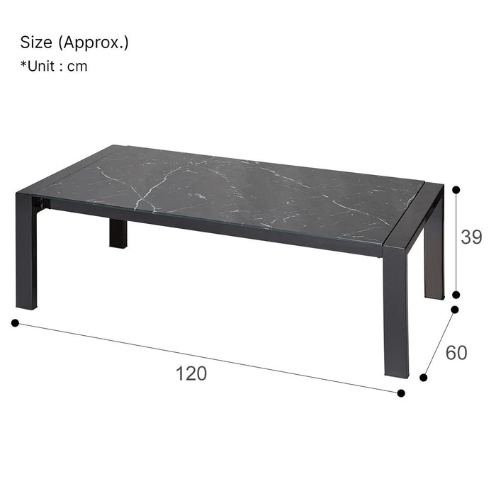 COFFEE TABLE ESPERTO120 BK