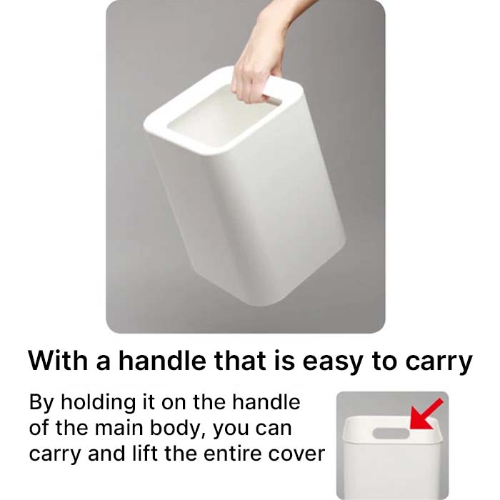 DUST BIN TUBELOR SQUARE DBR