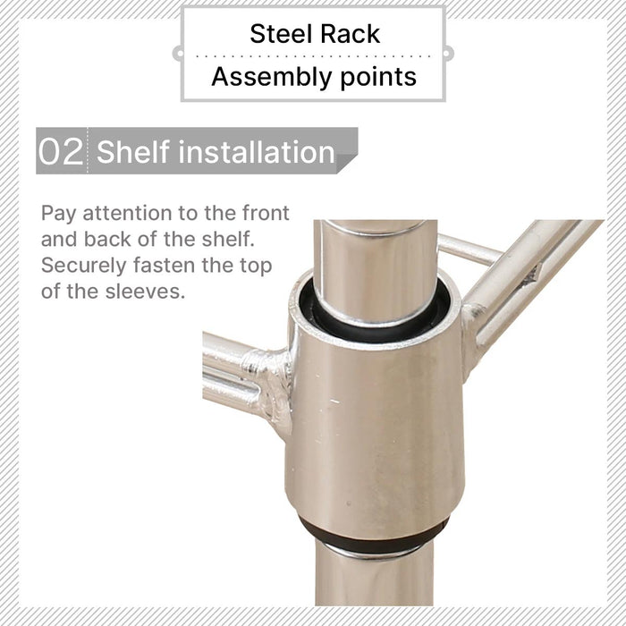 STEEL RACK CUSTOM 6040 REGULAR 2TIER CR