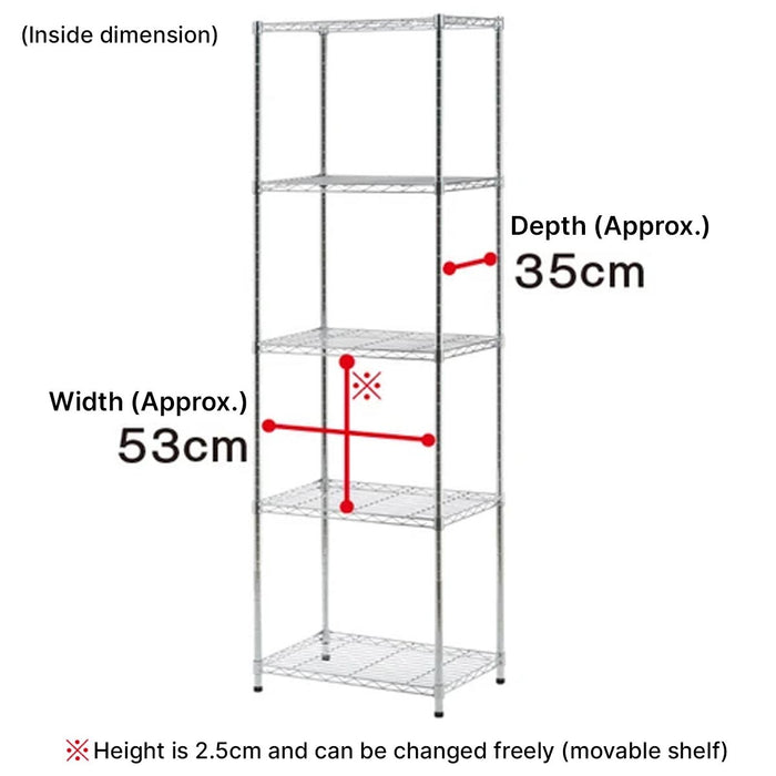 STEEL RACK CUSTOM 6040 REGULAR 4TIER CR