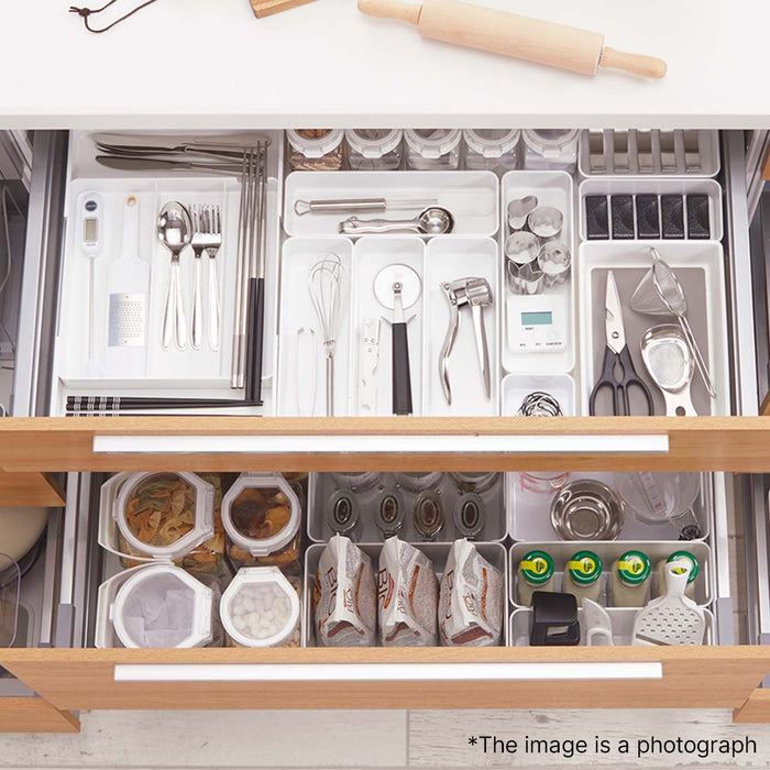 2 WAY EXTENSION CUTLERY TRAY WH N-BLANC