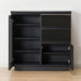 SIDE CABINET POSTIA80 BK