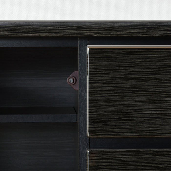 SIDE CABINET POSTIA80 BK
