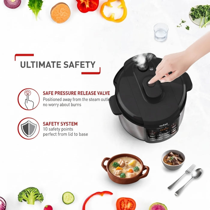 PRESSURE COOKER CY222D68 SIL VN