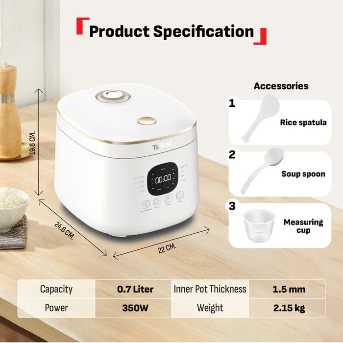 RICE COOKER RK515168 MINI 4C WH