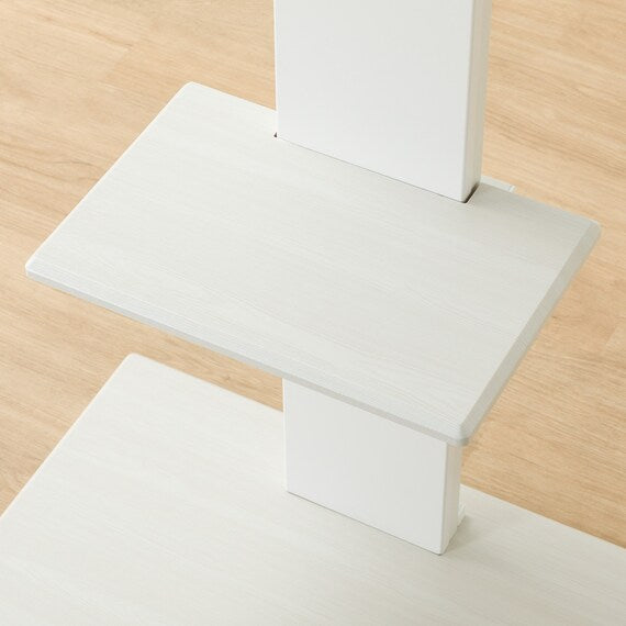 TV-WALL STAND TOELLE-H WH